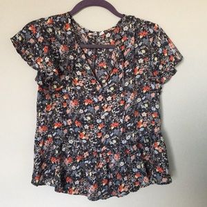 Gap floral top
